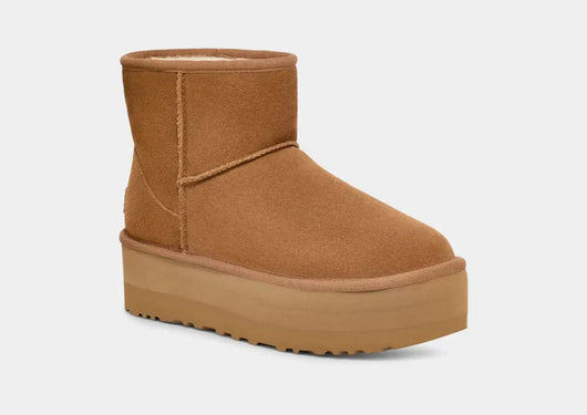 UGG Mini Plateforme Chestnut
